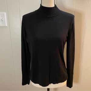 NWT Talbots Long Sleeve Knit Ribbed Collar Turtleneck.